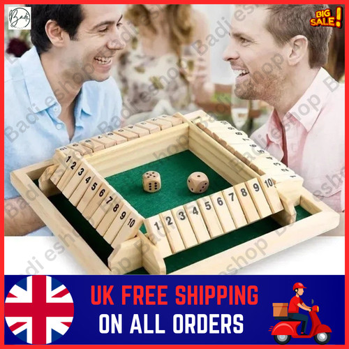 Players shut the box - 4,