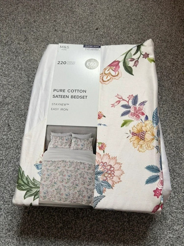 Marks spencer floral cotton - &,
