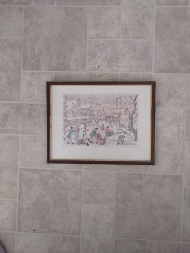 Vintage framed print - vintage, ice
