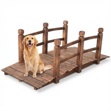 Ornamental Wood Bridge for