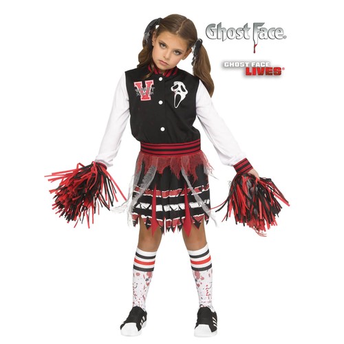 Girls ghost face - ghost, cheerleader