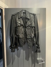 All Saints Leather Jacket Mini