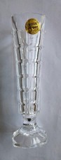 Cristal d'Arques Lead Crystal Footed Flower Vase Unboxed