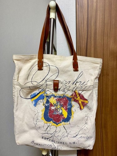 Ralph lauren rugby canvas tote - ralph,