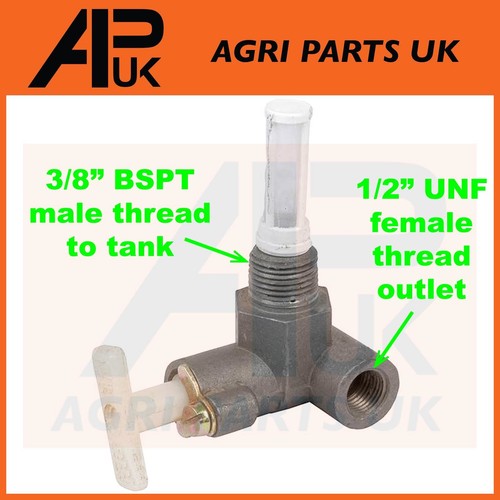 Fuel tank tap filter - tap, for