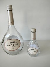 2 Empty Mateus Rose Wine