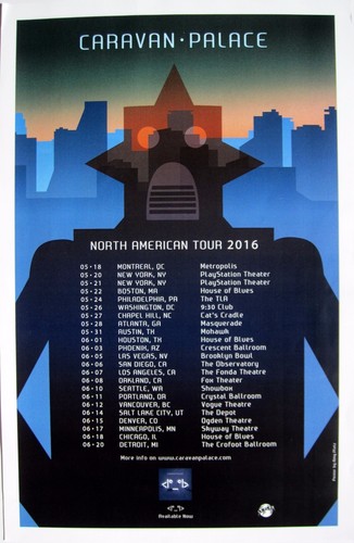Caravan palace north american - "north,