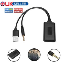 For BMW E60 E66 E82 E87 E90 E92 AUX Bluetooth 5.0 Car Radio Audio Cable Adapter