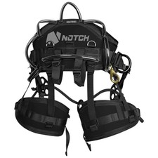 Notch Sentinel Climbing Harness Size 2 – Black | Arborist Tree Saddle | New