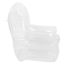  Inflatable Transparent Sofa Seat Outdoor Couch Blow up Chair Camping Lounge