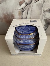 Vintage 2000 Ringtons Millennium Ceramic Castle Jar Boxed Wade Ceramics 