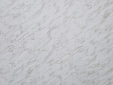 White Cream Marble or Black Effect HPL Laminate Fireplace Back Panel & Hearth