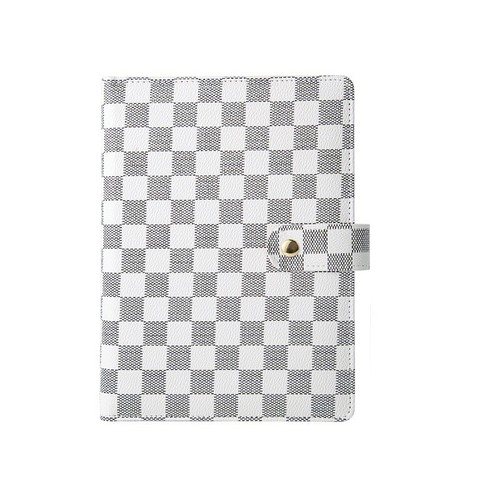 Checked ring binder filofax - ring,