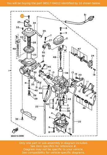 Yamaha screw pan head - yamaha, screw,