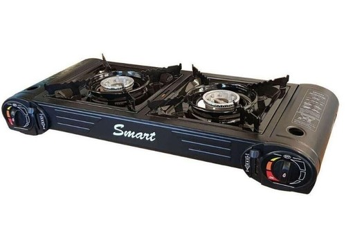 Camping double burner - camping, gas