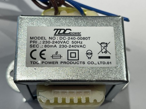 Tdc power transformer 230 240v - transformer, 230-240v