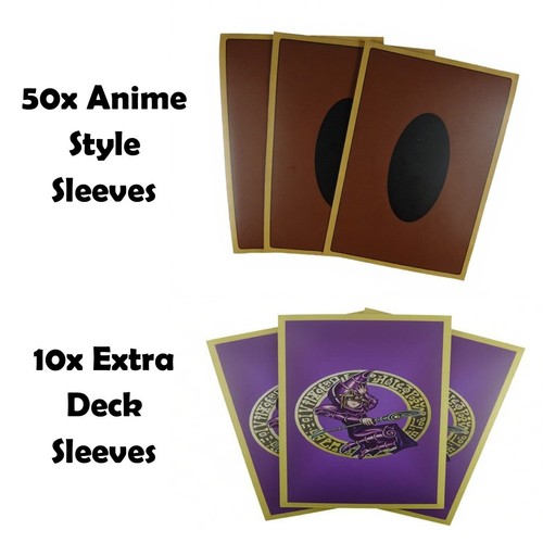 60x yugioh card - yugioh, sleeves