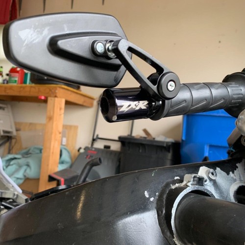 Pair motorcycle handle - pair, 7/8"