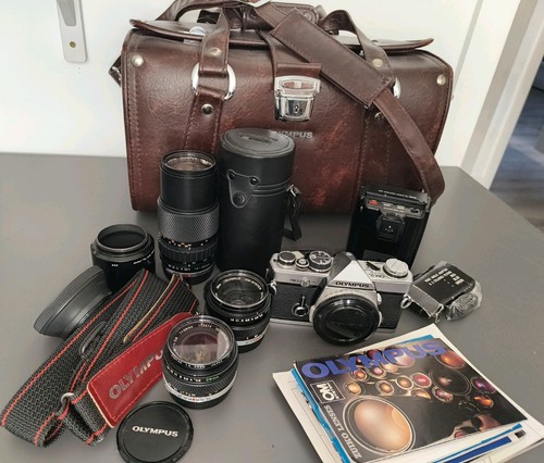 Olympus film camera - olympus, om-2n
