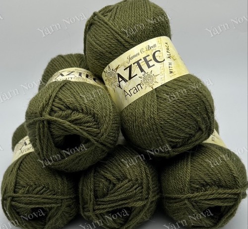 James brett aztec aran - brett,