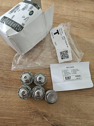 Wheel nuts locking set jaguar - locking,