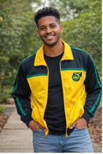 Jamaica Track Jacket Mens Full