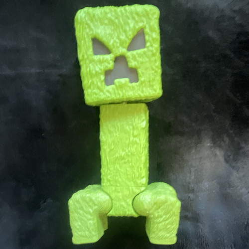 Minecraft creeper miniature - minecraft,