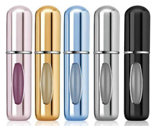 5 Pcs Travel Portable Mini Refillable Perfume Atomizer Bottle Spray Pump Case