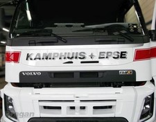 Advertising Logo Plate - White