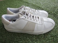 Ted Baker Dyarko Mens Trainers - UK Size 8 - White Leather