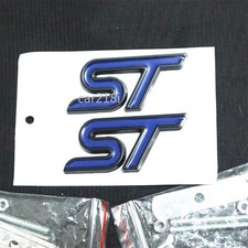 2x Matte Dark Blue Big Black