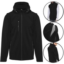 Mens Soft Shell Fleece Lined