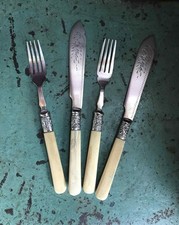 Antique Bone Handle Fish