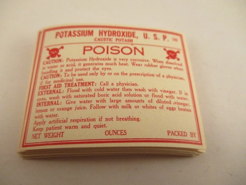 Lot vintage potassium - vintage,