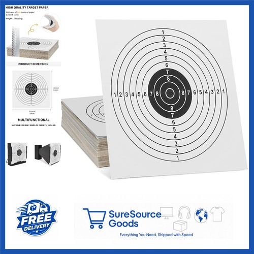 14x14cm paper targets - paper, for