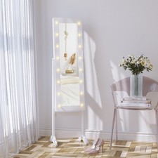 Free Standing LED Mirrored