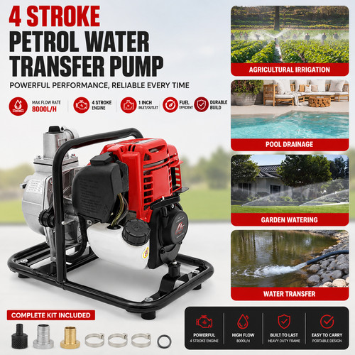 Stroke 1inch petrol water - 1inch,