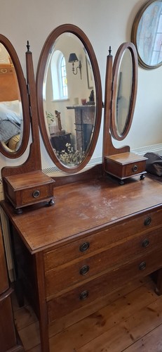 Edwardian mahogany inlaid - edwardian,