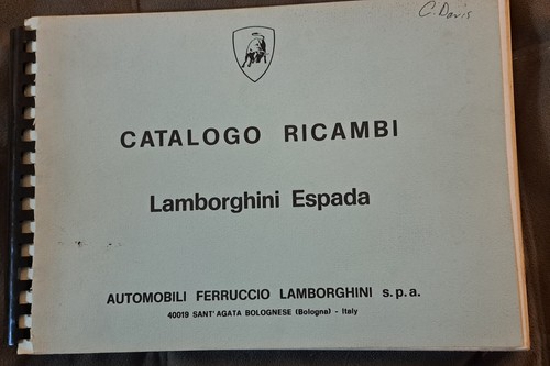 Lamborghini espada catalogo - lamborghini,