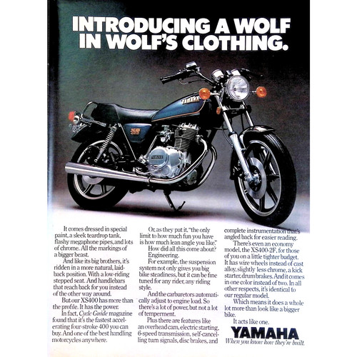 1978 print yamaha - 1978,