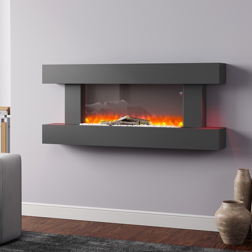 Black fireplace suit - fireplace,