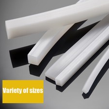 Size 3x10mm-30x30mm Solid Square Silicone Strip Seal High Temperature Resistant 