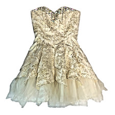 DEB size 3/4 Strapless Gold