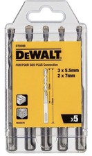 Dewalt  5 Piece SDS Plus 110mm