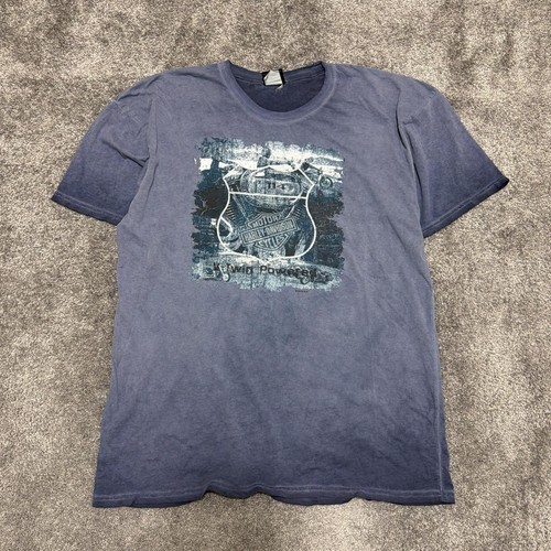 Harley davidson blue gray - harley,