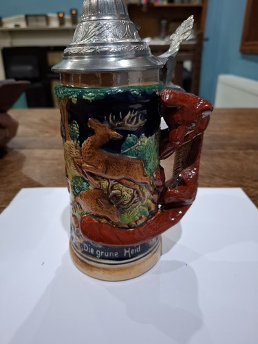 Beer stein vintage german - vintage,