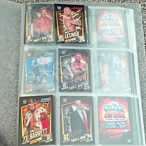 Topps wwe slam - slam, then