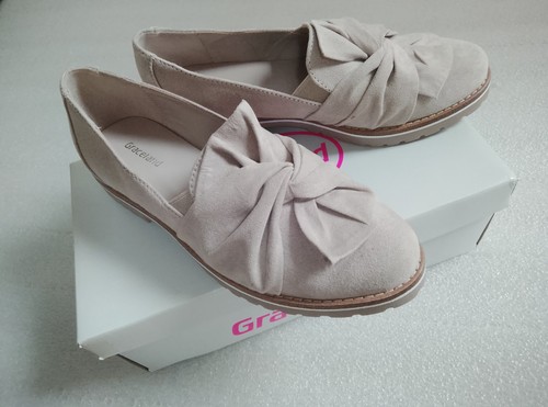 Size beige leather shoes - 3/36,