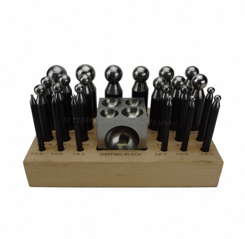 Doming dapping set kit - doming,