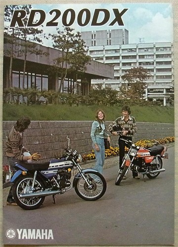 Yamaha rd200dx motorcycle - yamaha,
